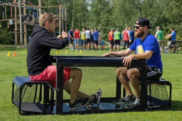 Subsoccer - sedací fotbal