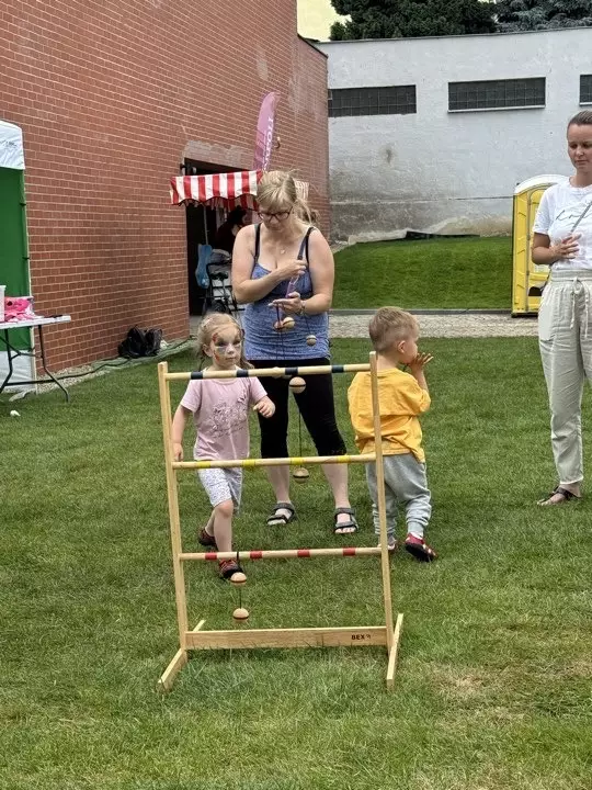 Hod na žebřík - Ladder golf