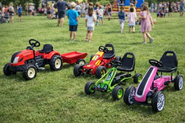 Šlapací autíčka pro děti