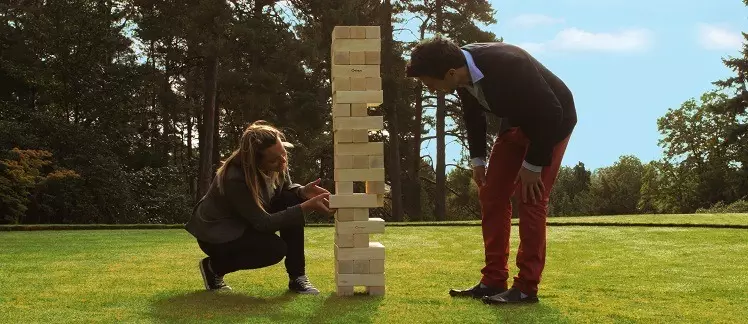 Jenga - Zahradní věž