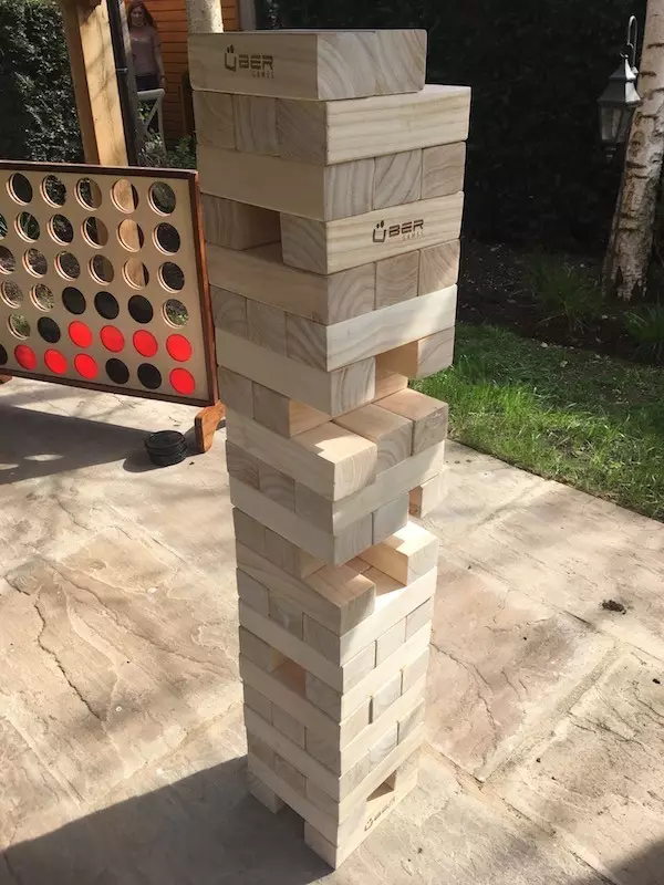 Jenga - Zahradní věž