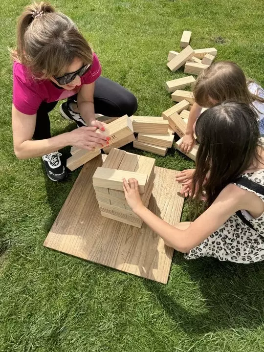 Jenga - Zahradní věž
