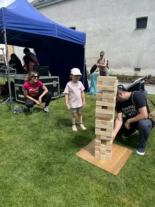 Jenga - Zahradní věž