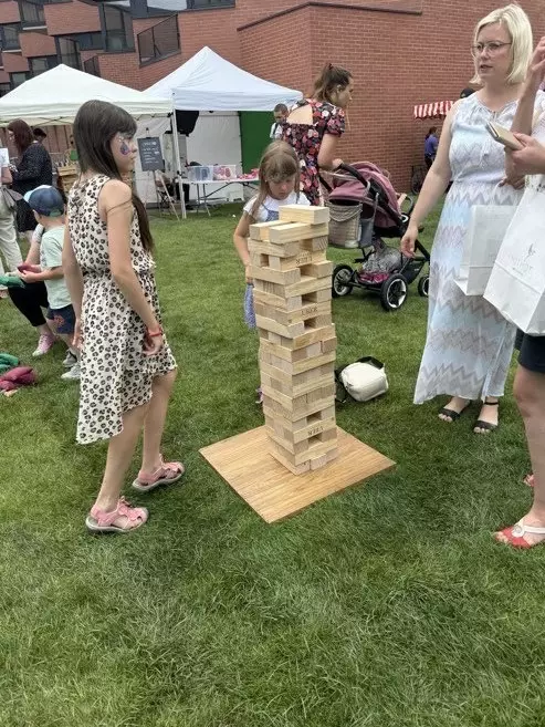 Jenga - Zahradní věž