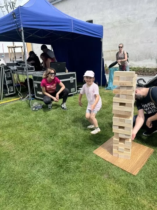 Jenga - Zahradní věž